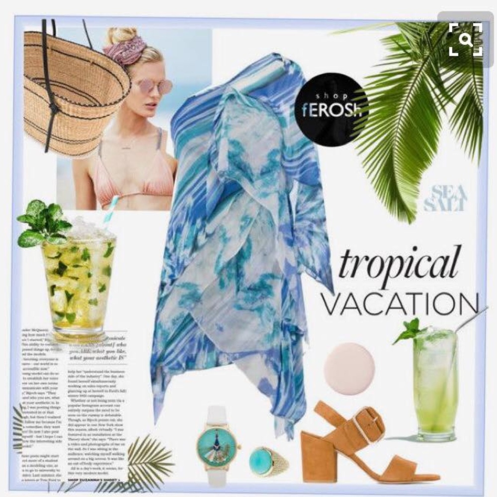 BCBG Island Assymetrical Crepe Dress  NWT